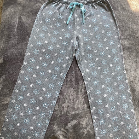Grey Snowflake PJ Pants - Picture 2 of 5